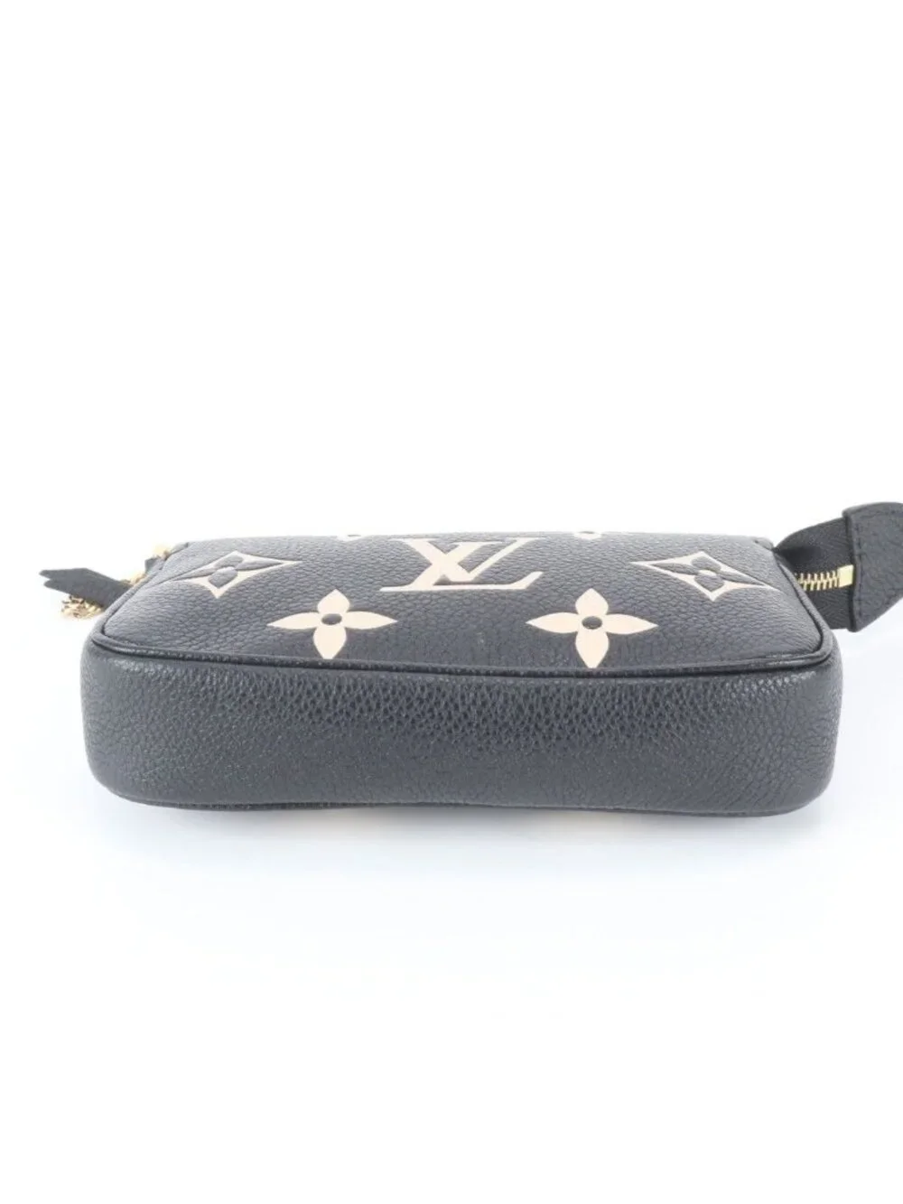 Louis Vuitton Monogram Empreinte Mini Pochette Accessoires Leather Handbag